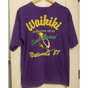 Vintage Waikiki Sail Board Nationals '87 T-Shirt